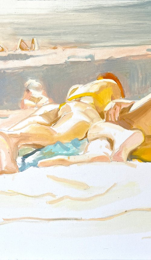 Sunbathing by Alexander Levich
