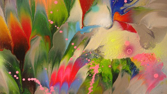 Floral Painting "Flowers of the Sun"