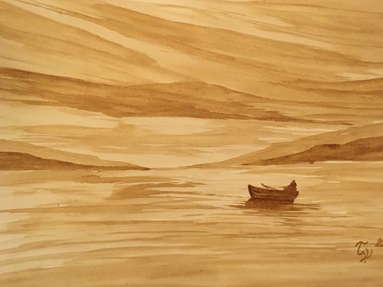 Little Boat on Sea II