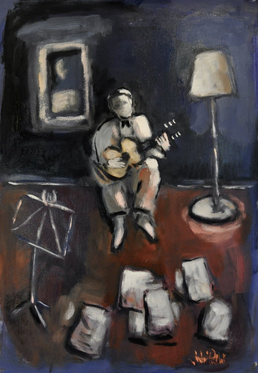 Late Night Practice by Andre Pallat