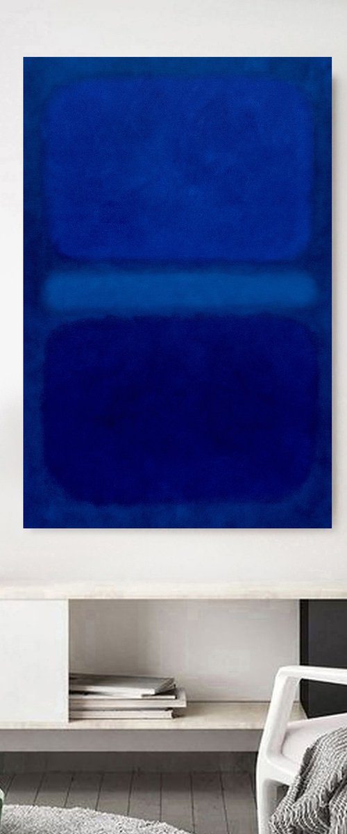 Shades of Blue by Nataliia Sydorova