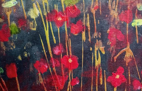 Wild Awakening - Dandelions & Poppies