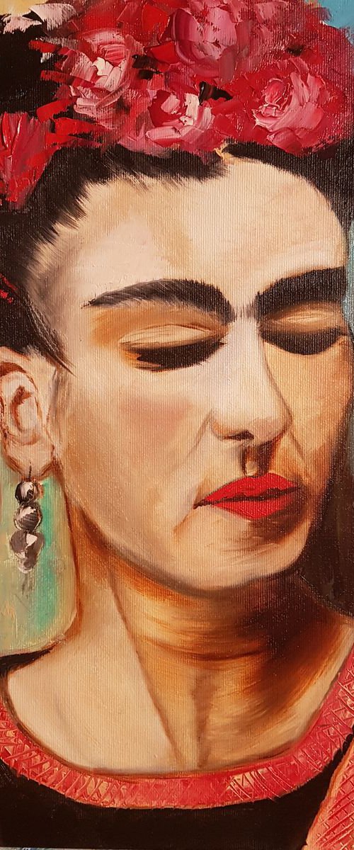 Frida Kahlo 30*40cm by Anna Reznik