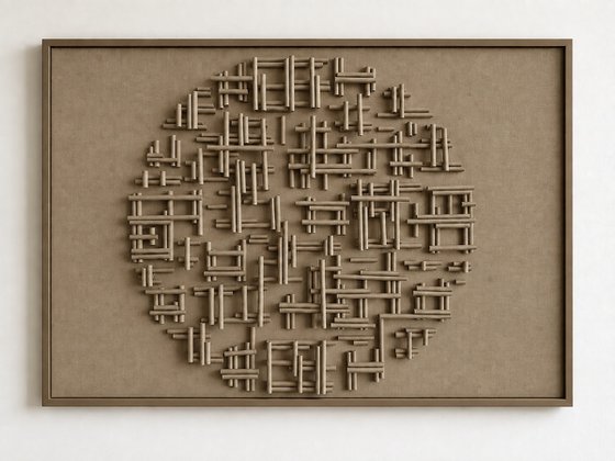 Beige Circle