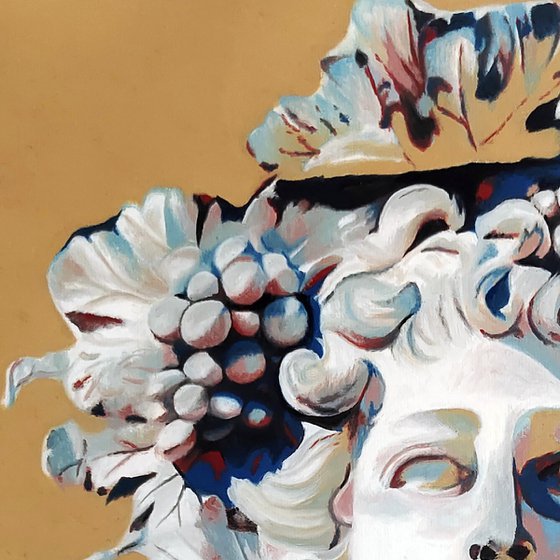 Mascaron of Bacchus