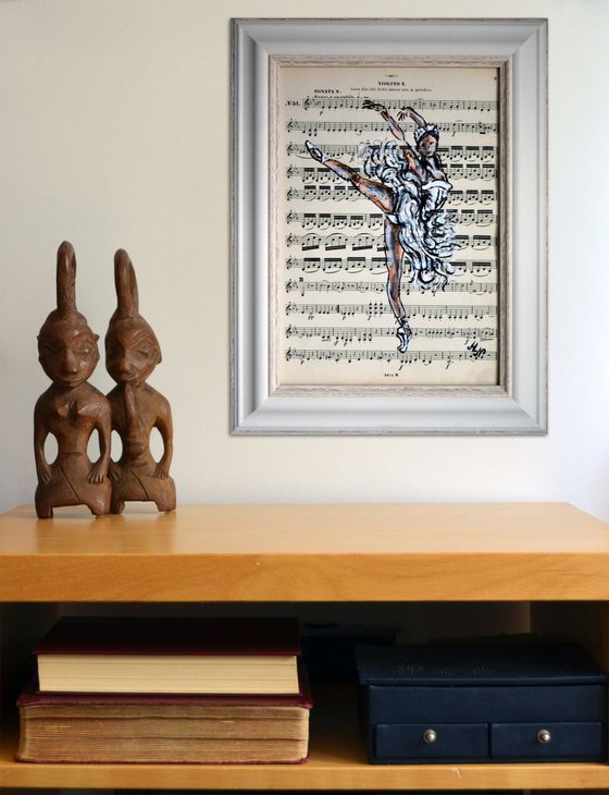 Framed Ballerina XIV