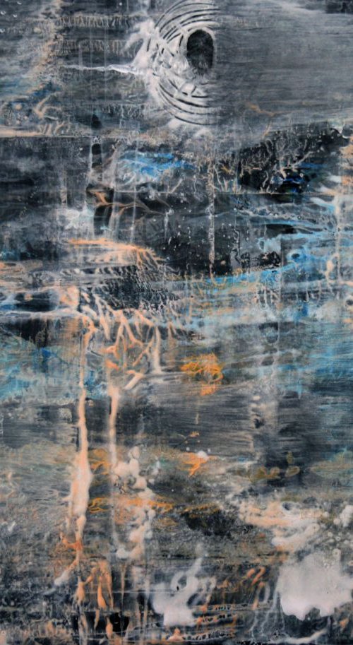 TELURIC STRANGE COSMIC METHALSCAPE DREAMSCAPE SPIRITUAL ECLECTIC FORESTS BY MASTER KLOSKA ABOUT ABYSS by Kloska Ovidiu