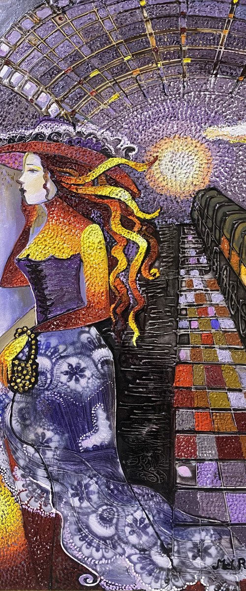 The Waiting Platform by Ruzanna Melqumian