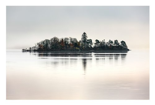 Dawn Mist at Loch Awe by Lynne Douglas