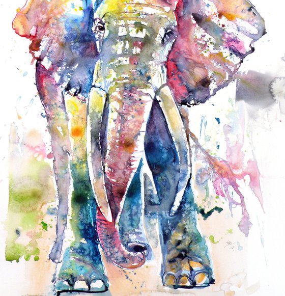 Big elephant