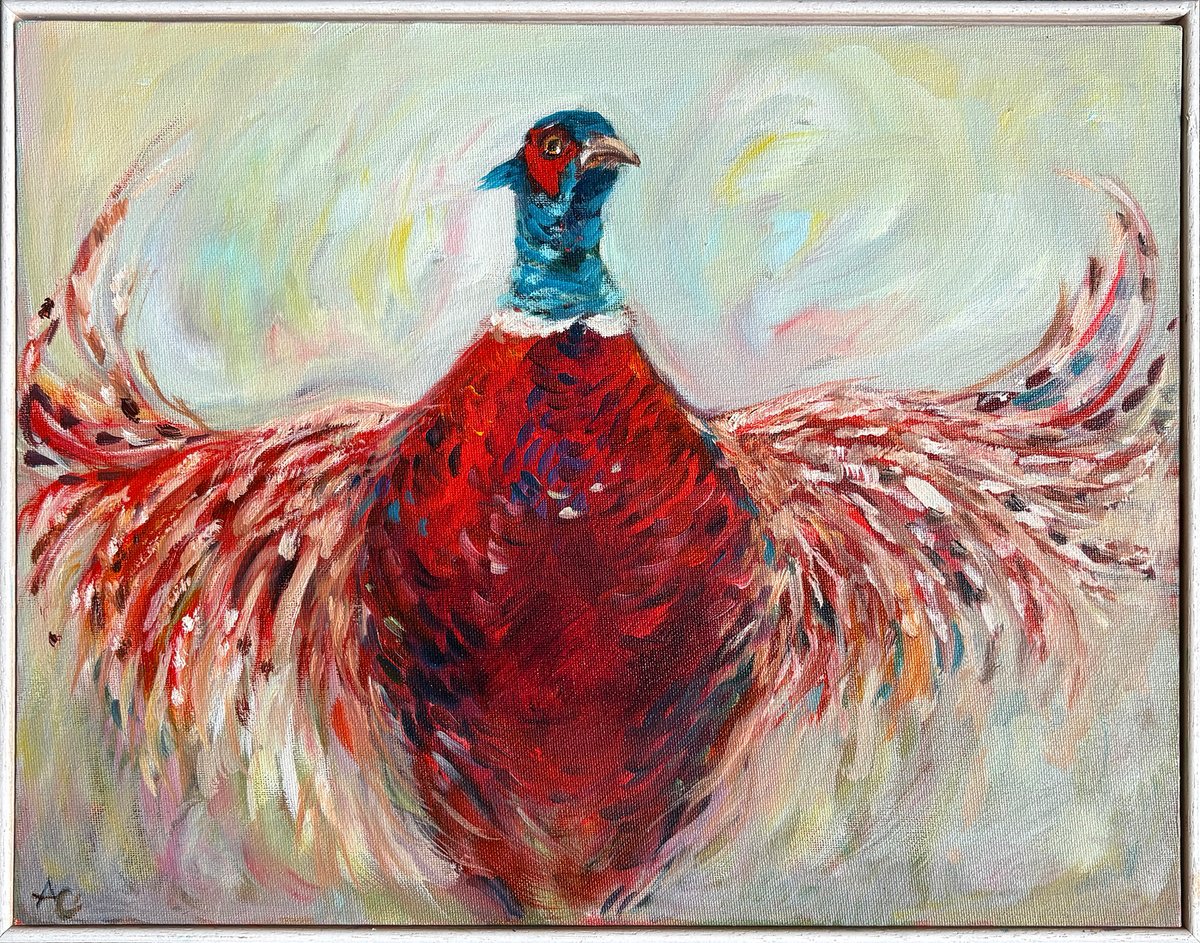 Spread Your Wings By Arti Chauhan, 17 X 13, Artwork For Sale On Artfinder