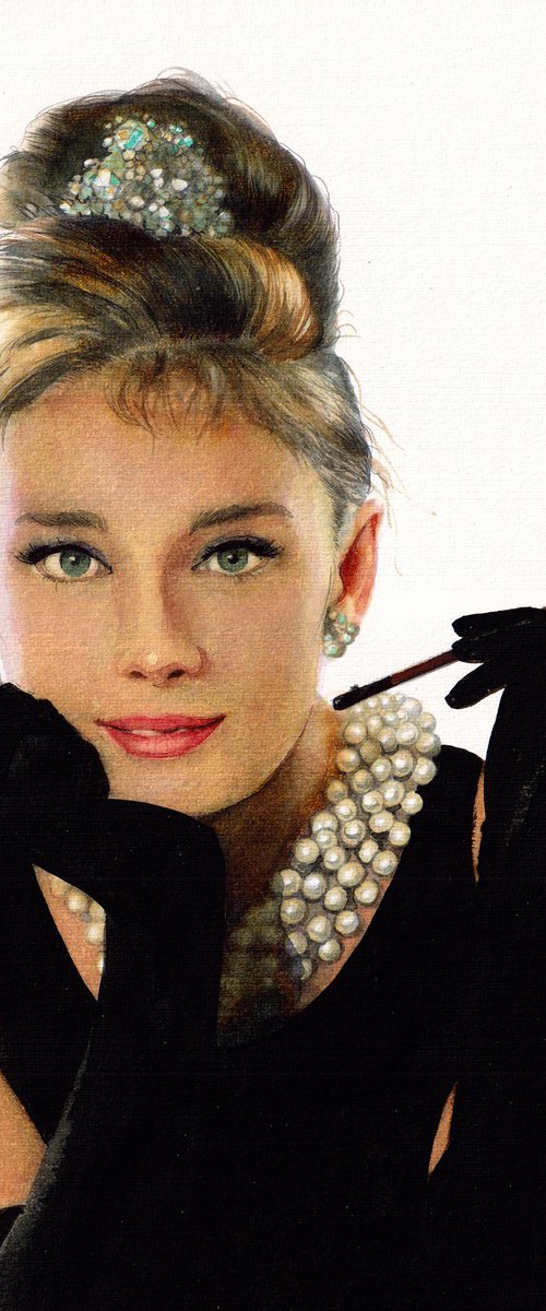 Audrey Hepburn by REME Jr.