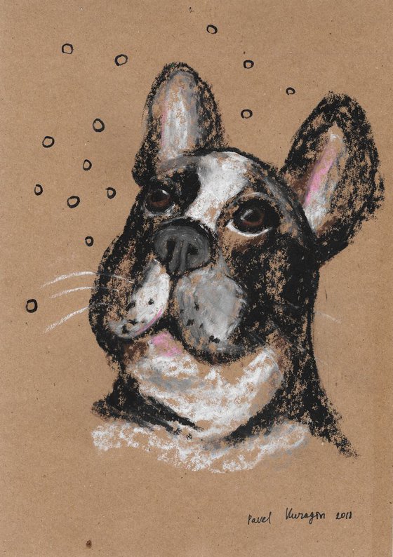 Portrait of dog