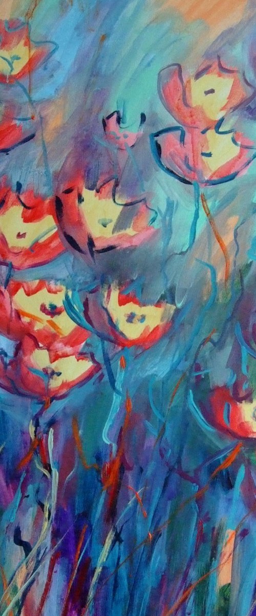 Lush Floral Garden by Marina Krylova