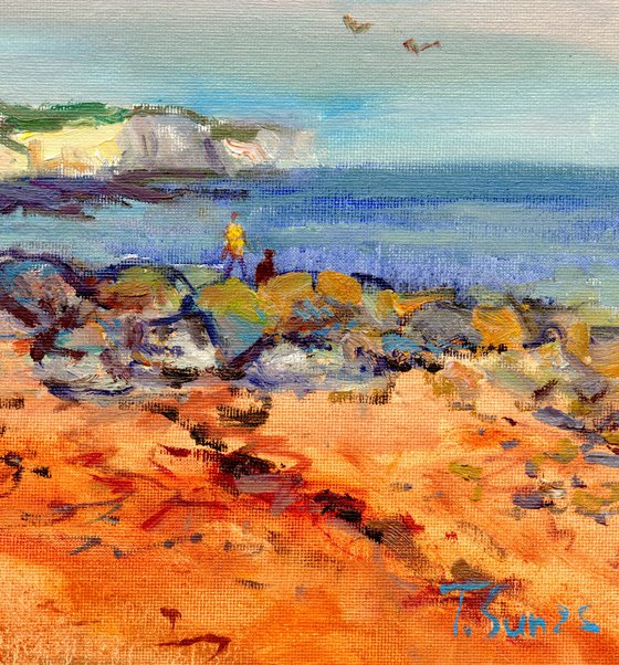 View from Rottingdean beach