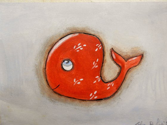 The tiny red fish