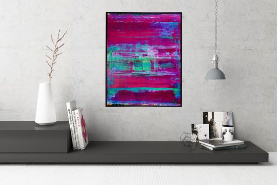 Purple Escapade (Translucent Series) 41 x 51 cm