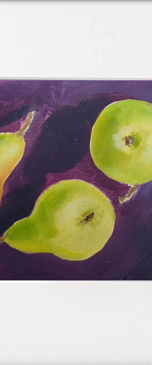 Two and A Half Pears by Teresa Tanner