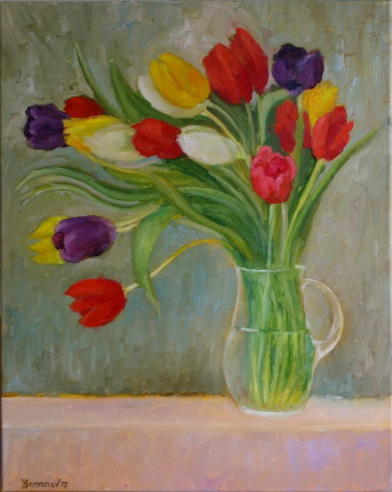 Fresh Spring Tulips