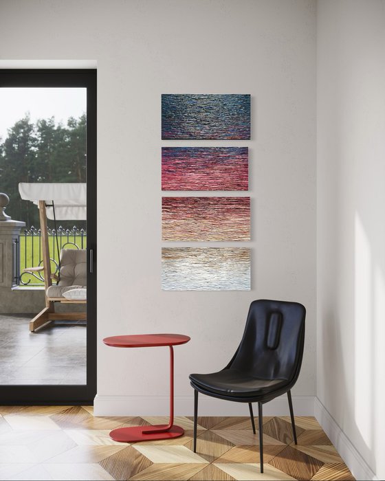Shorelines in colors