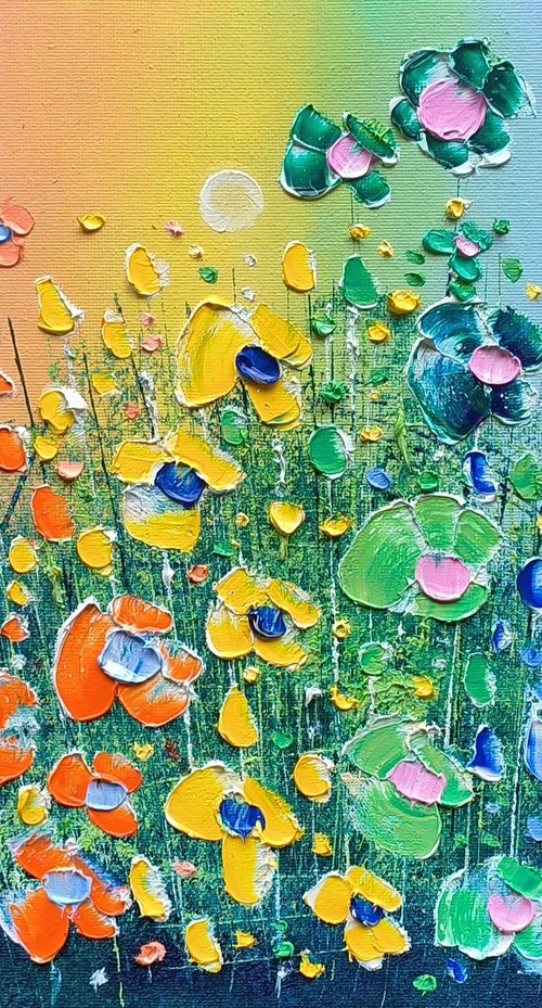 "Rainbow of Love" - Flowers in Love by Phil Broad