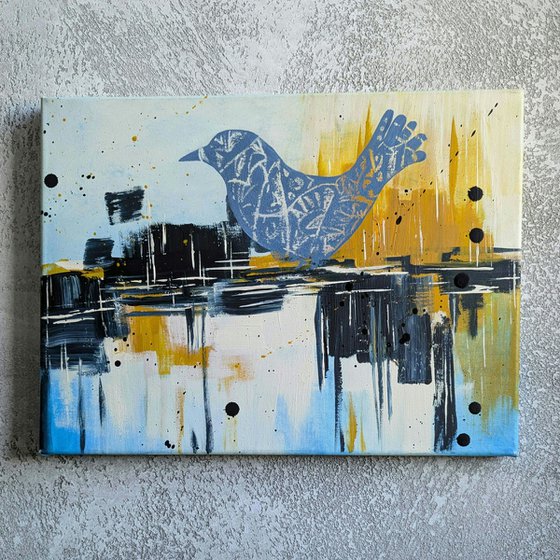 A touch of blue whimsy