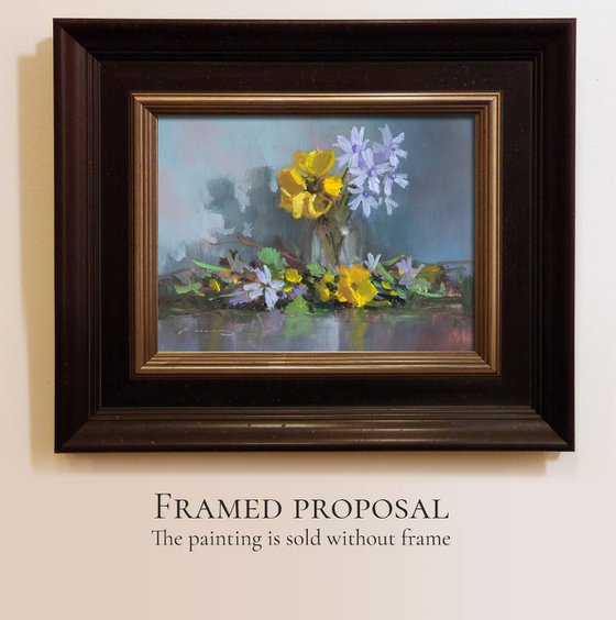 Flowers in a Bottle