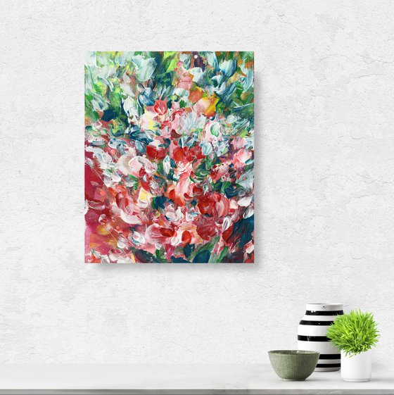 Floral Delight 9 - Floral Painting by Kathy Morton Stanion