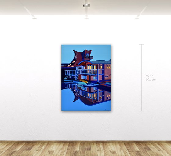 Sausalito Owl Houseboat