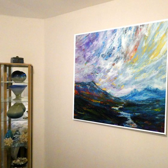 Scottish Autumn Highland Snow