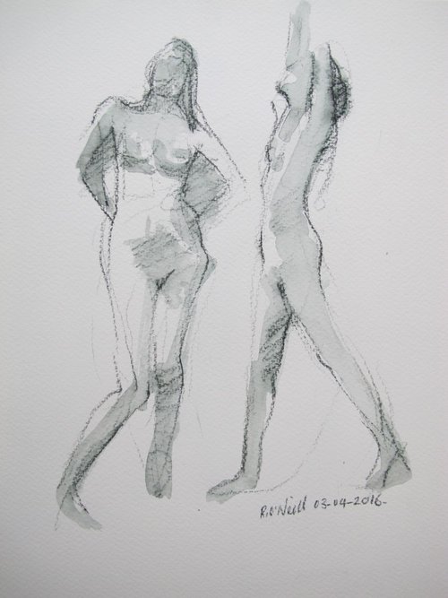 2 female nudes by Rory O’Neill