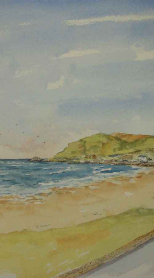 Ballygally Bay on the Antrim Coast by Brian Tucker