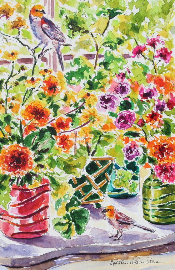 Verdigris And Verdins