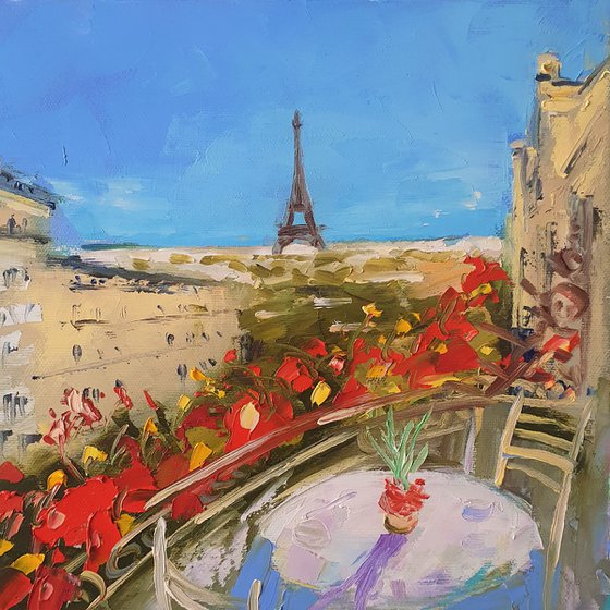 Paris City Painting