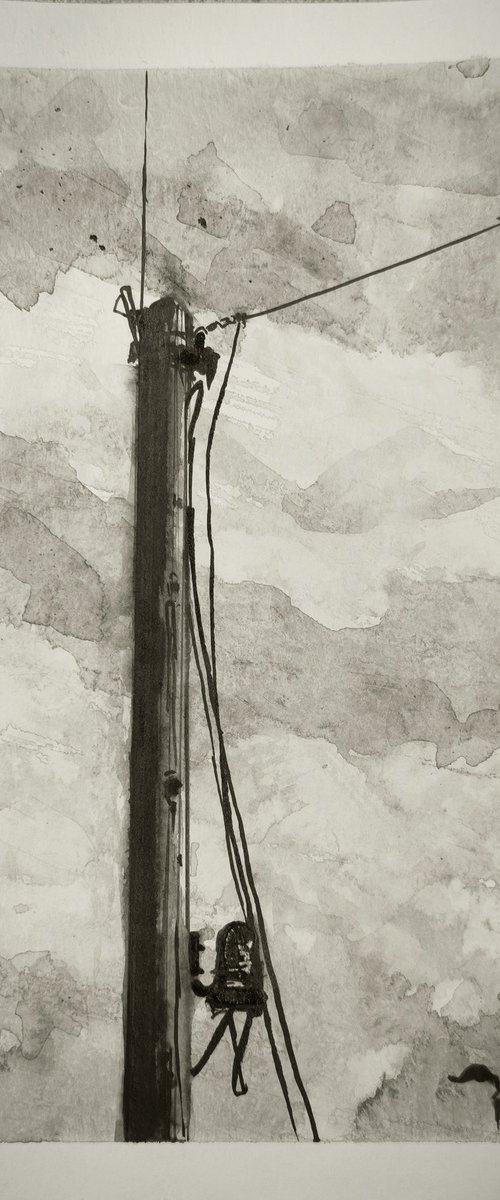 Electricity pylon by Pavel Stevcik