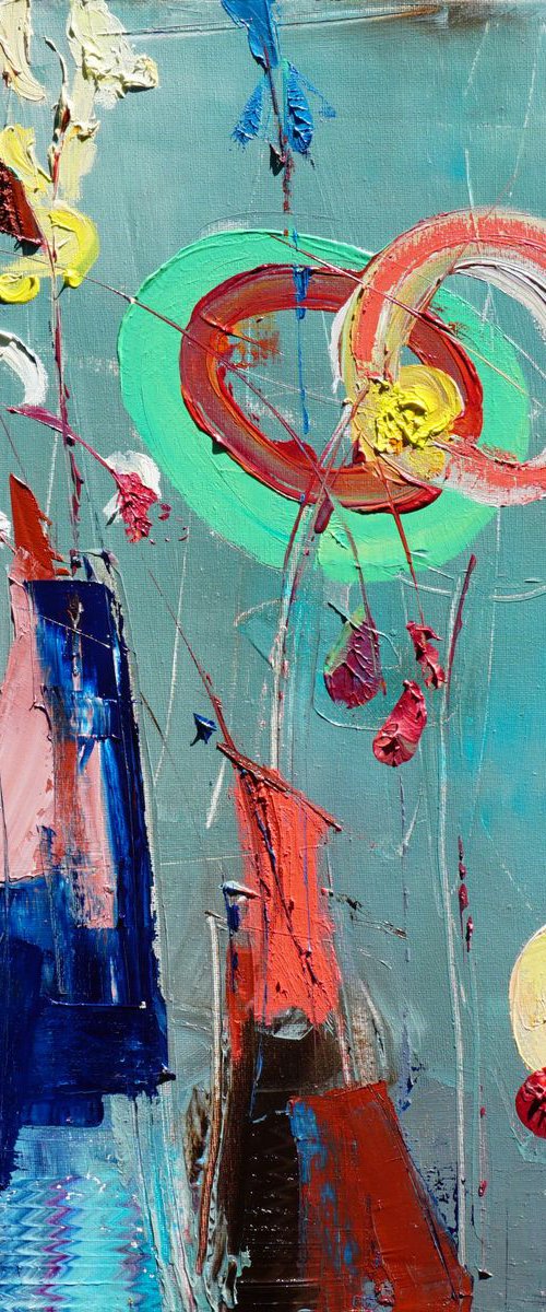 Summer Evening Bouquet ~40x50cm/20x16in by jelena b