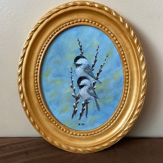 CHICKADEES # 84 - (SOLD)