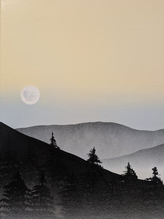 mist, moon and the memory