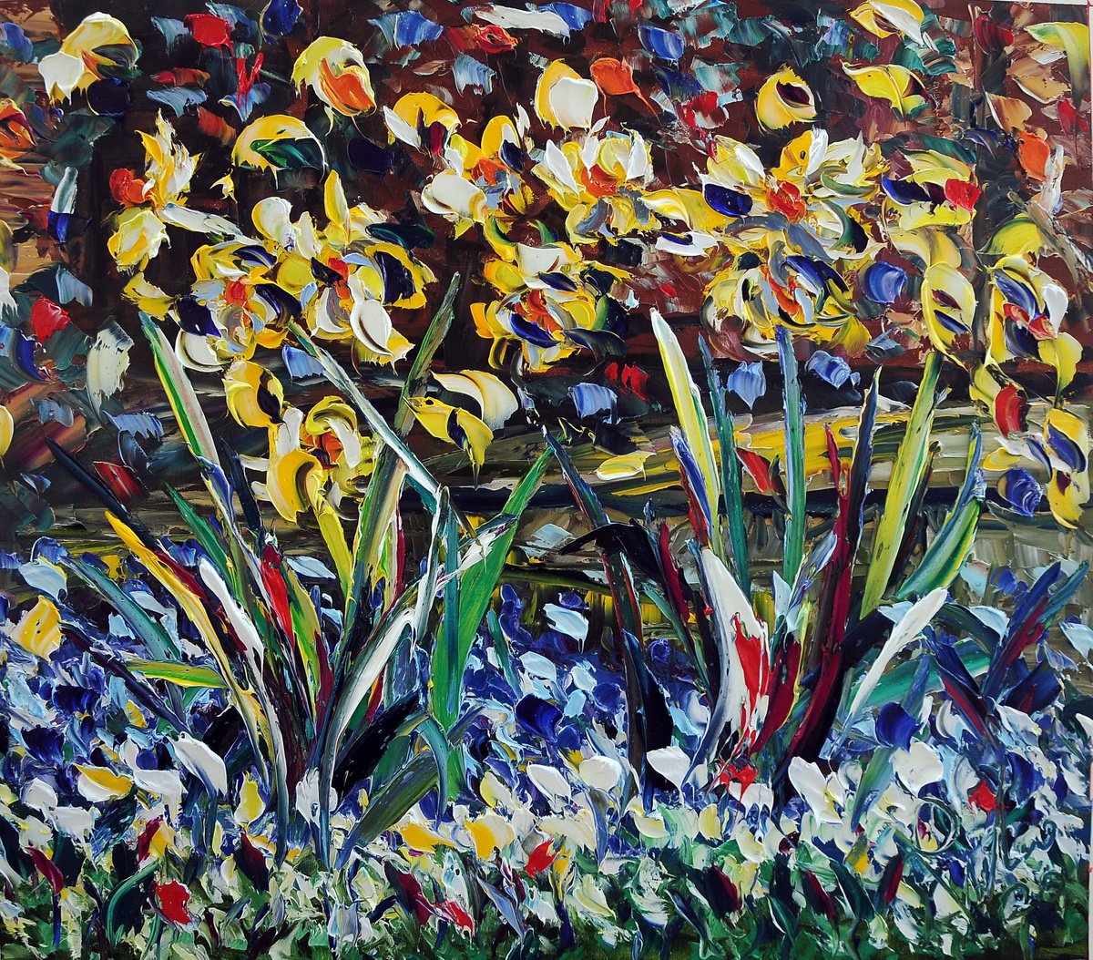 Nuova Primavera Olio Su Tela 80X100Cm 2020 By Antonino Puliafico, 31 X 39, Artwork For Sale On Artfinder