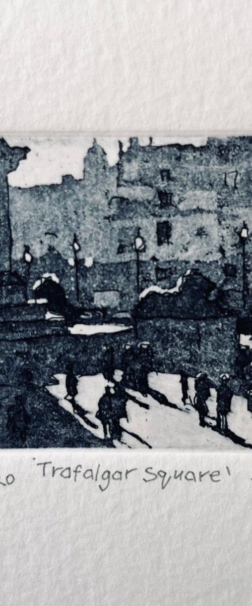 Trafalgar Square. by Stephen Brook