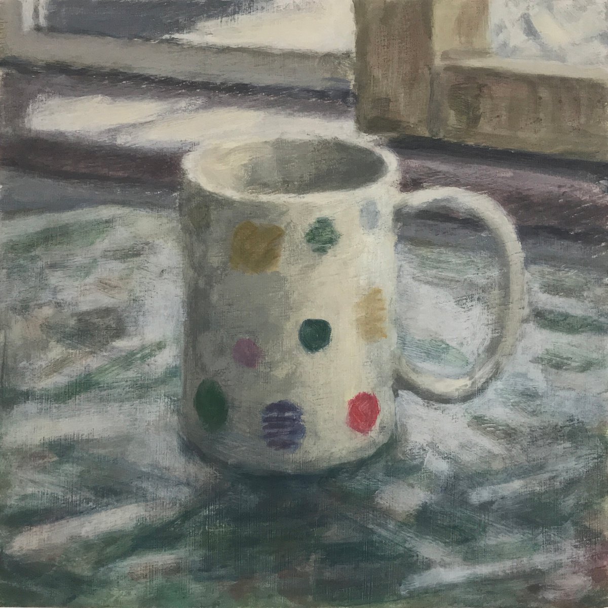 Spotty Mug by Hugo Lines