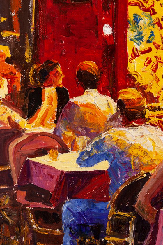 "Evening cafe"