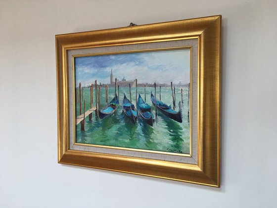 The Gondola in Venice (Frame)