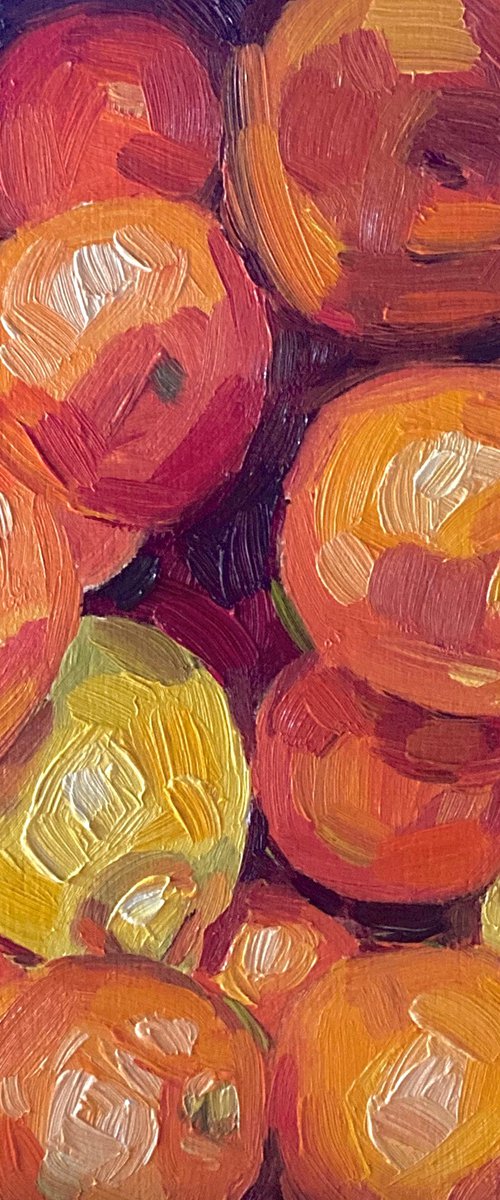 Study in Orange and Yellow by Jimmy Leslie