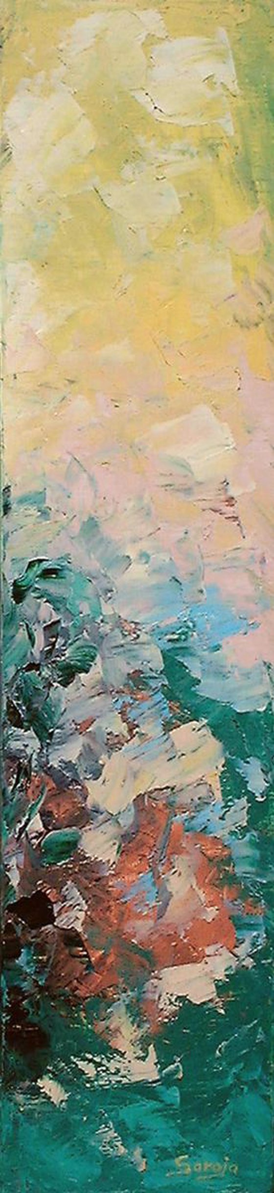 Warm Spring II (ref#:470-H) 15 x 63.7 cm