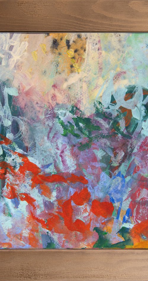 Wild Blue Garden by Elizabeth Anne Fox