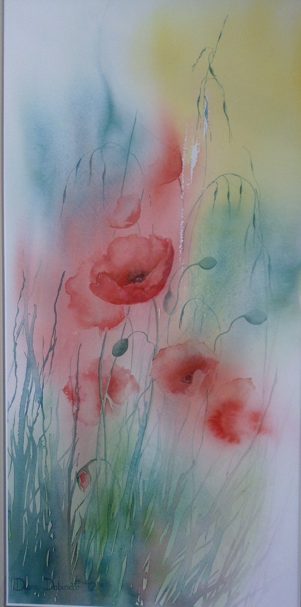 Poppies by Diana Dabinett
