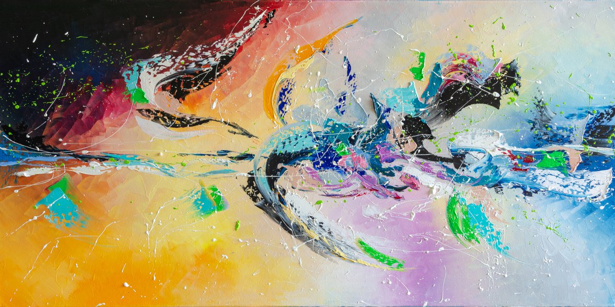 Desert Meets The Sea By Liubov Kuptsova, 31 X 16, Artwork For Sale On Artfinder