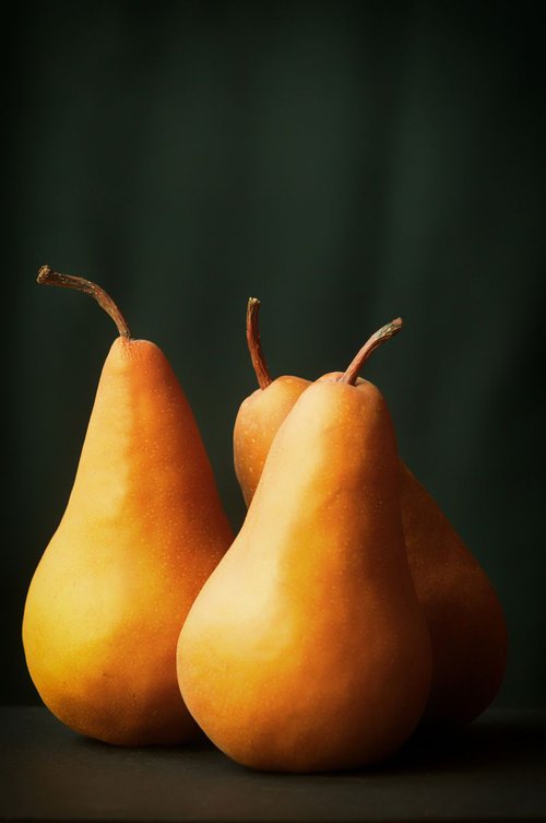 Three Pears by Ron Colbroth