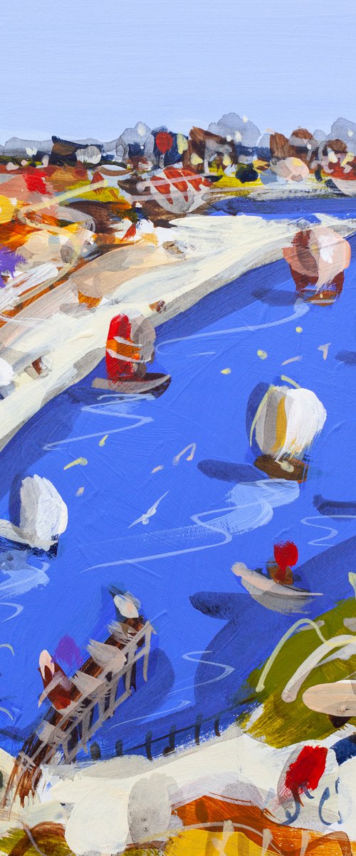 Blue waters by Adam Bogusz